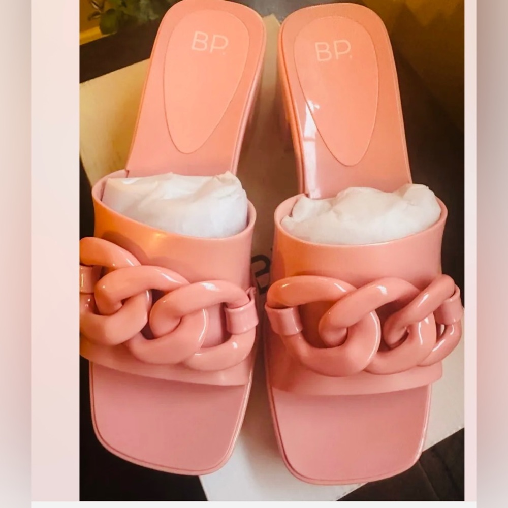 NIB BP Lollie Jelly Platform Sandal size 8 M